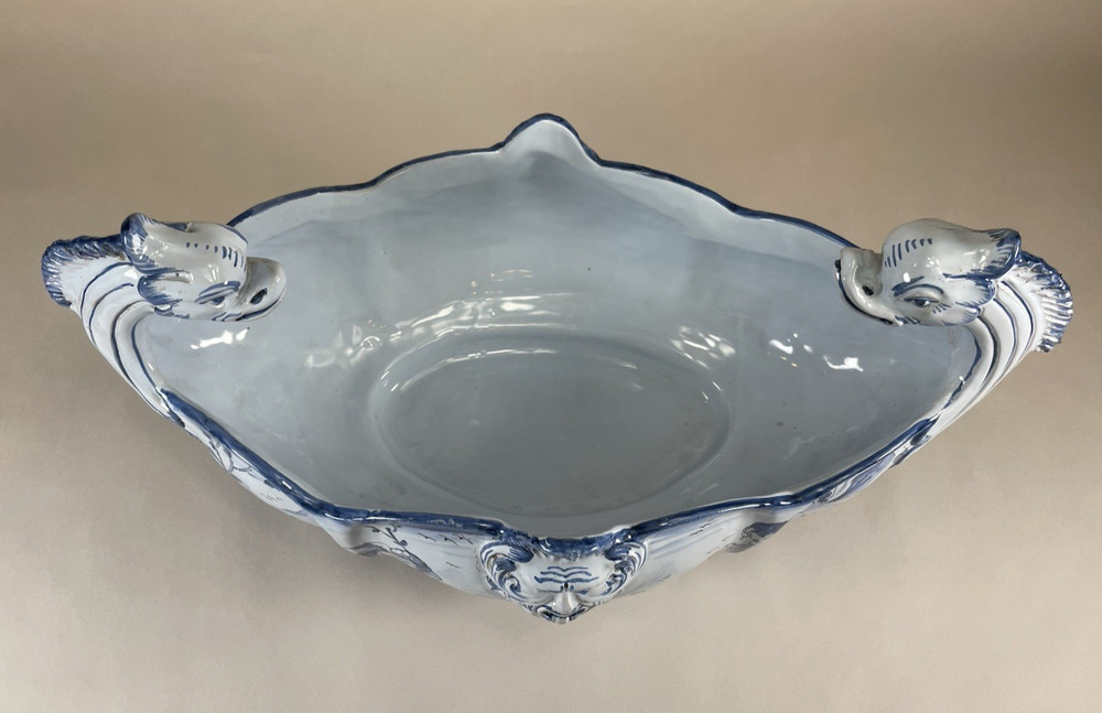 Italian Jardiniere Planter Signed Montelupo