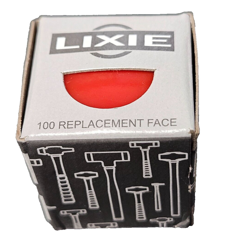 Lixie 100T 1" Medium Hard Replacement Hammer Tip Red Color