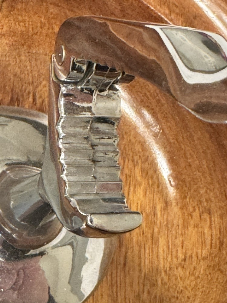 Nut Cracker Bowl Mid Century Modern 11 Inch Round