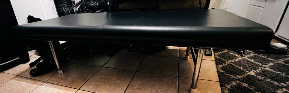 Large Kurv Leather Bench