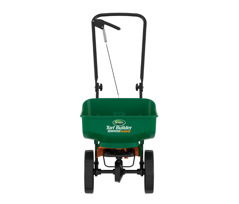 Turf Builder EdgeGuard Mini Broadcast Spreader