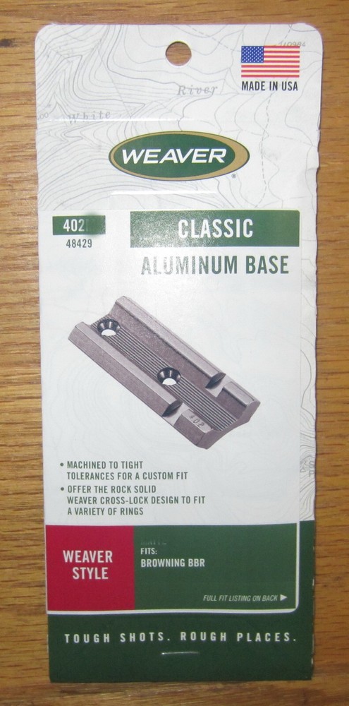 Weaver 402 Base  for Savage Bolt Actions