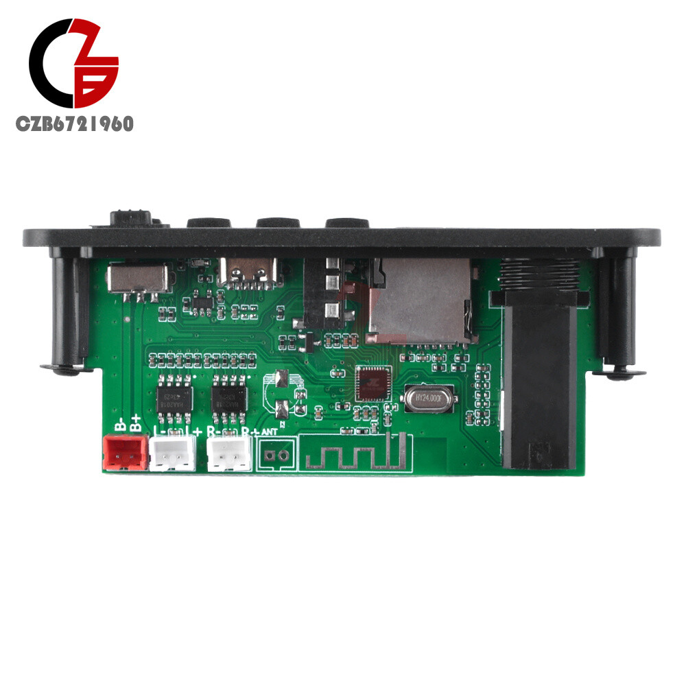 MP3 Bluetooth5.3 Power Amplifier Decoder Board USB TF FM Radio 2*3W Audio Player