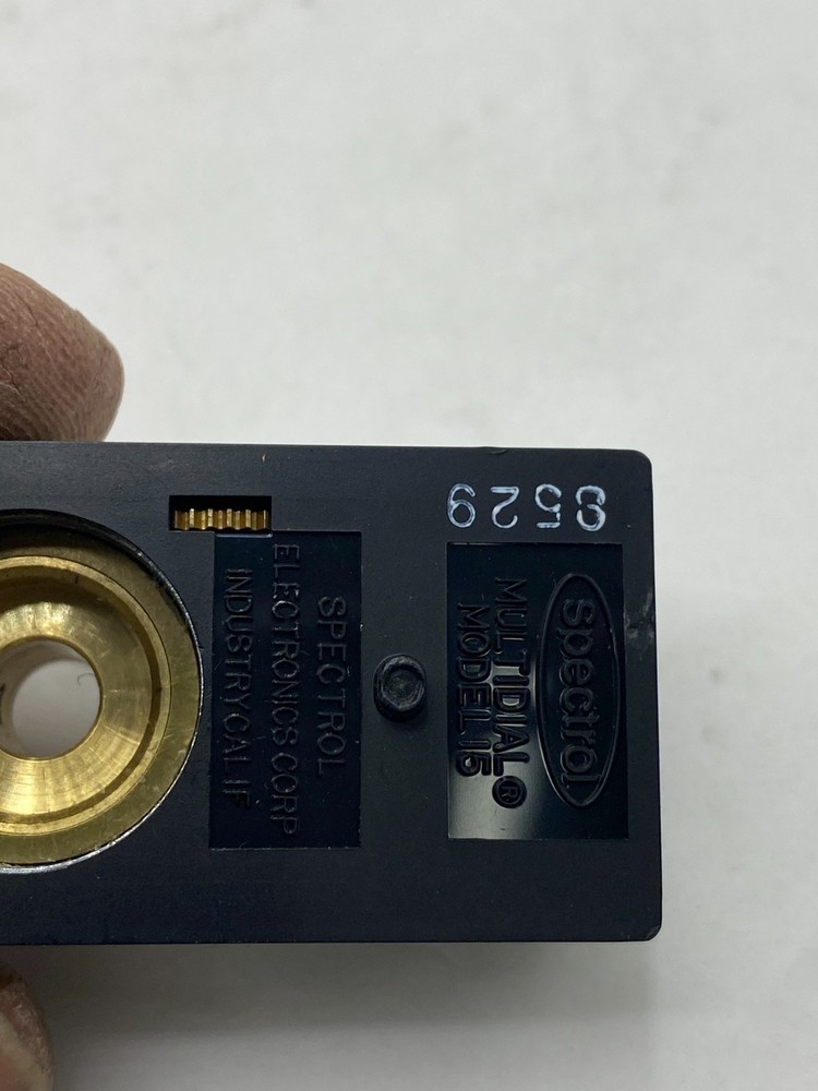 Spectrol Multidial 90738 Model 15 Missing Dial 8529