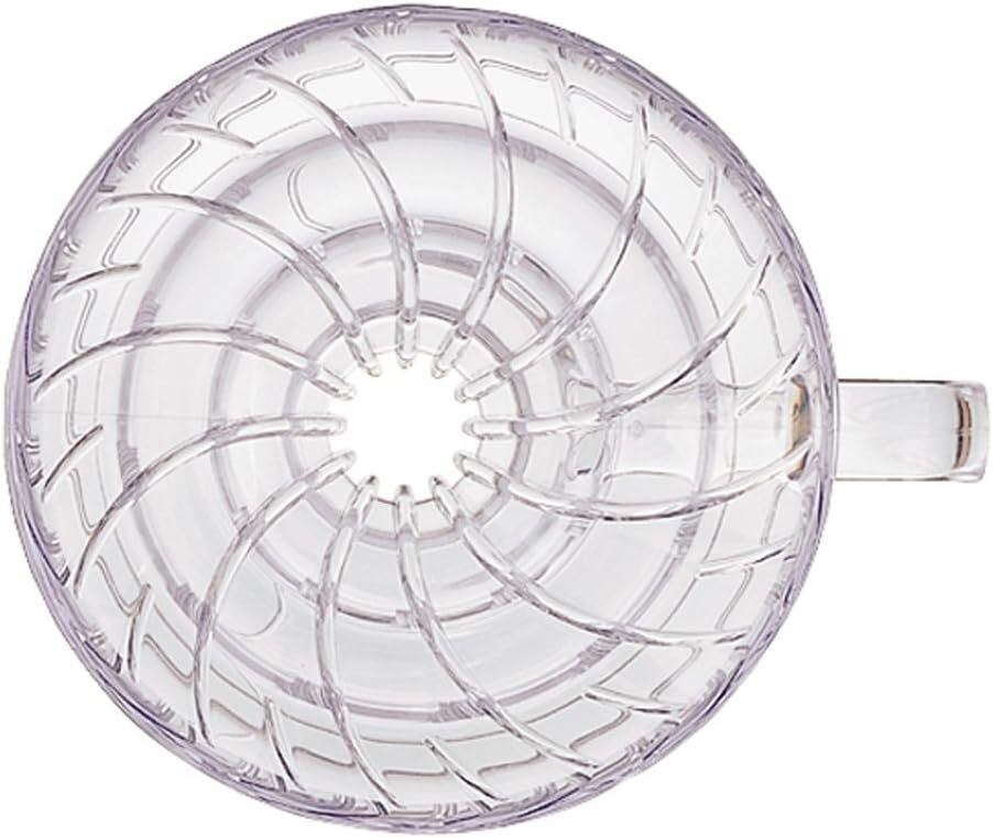 Hario V60 Plastic Coffee Dripper, Size 01, Clear