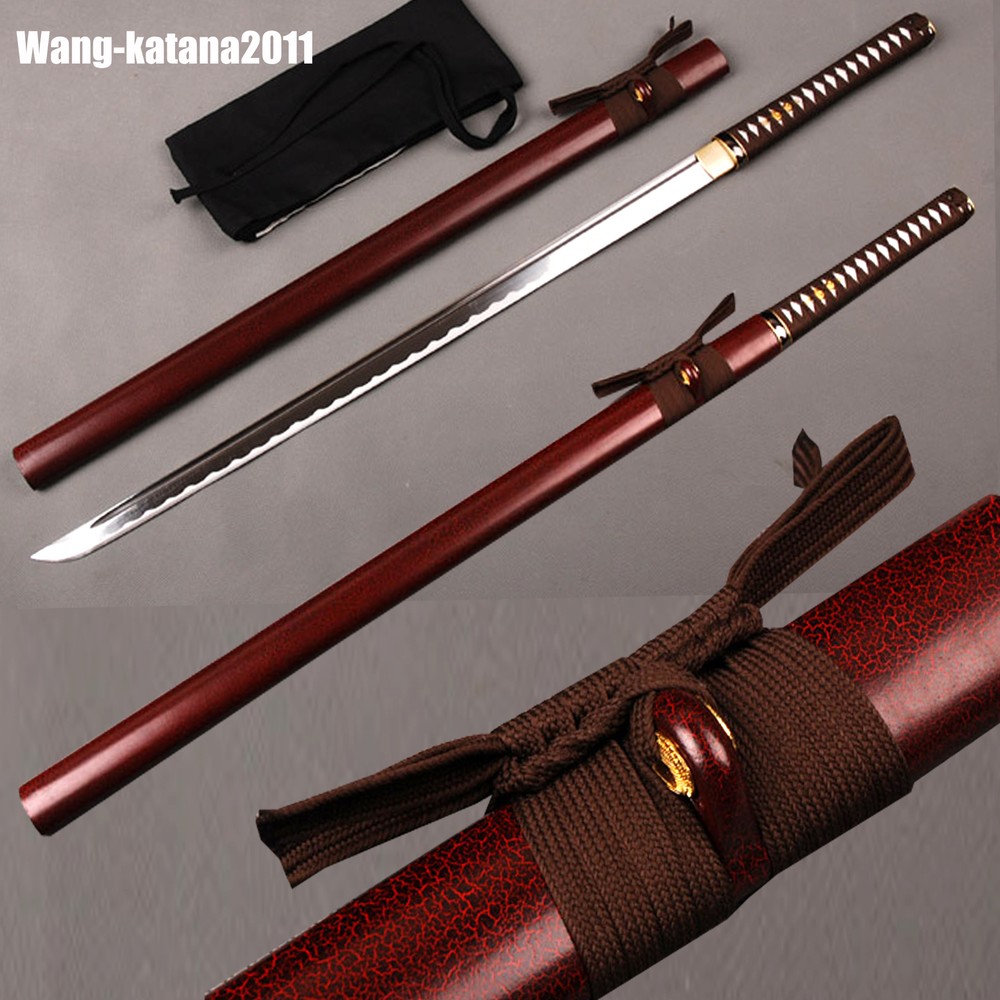 Battle Ready Sharp Ninja Sword Real Practical Japanese Samurai Straight Ninjato