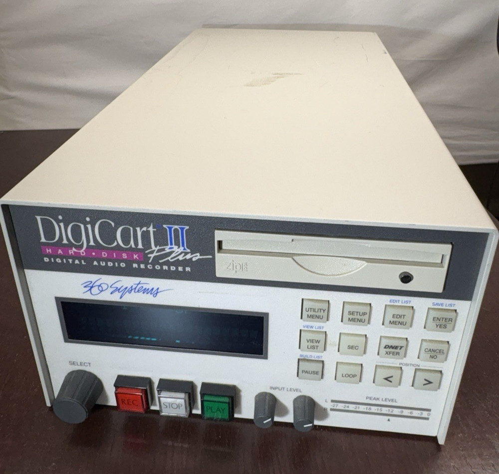 360 Systems Digicart II Plus Digital Audio 2730 V 2.54