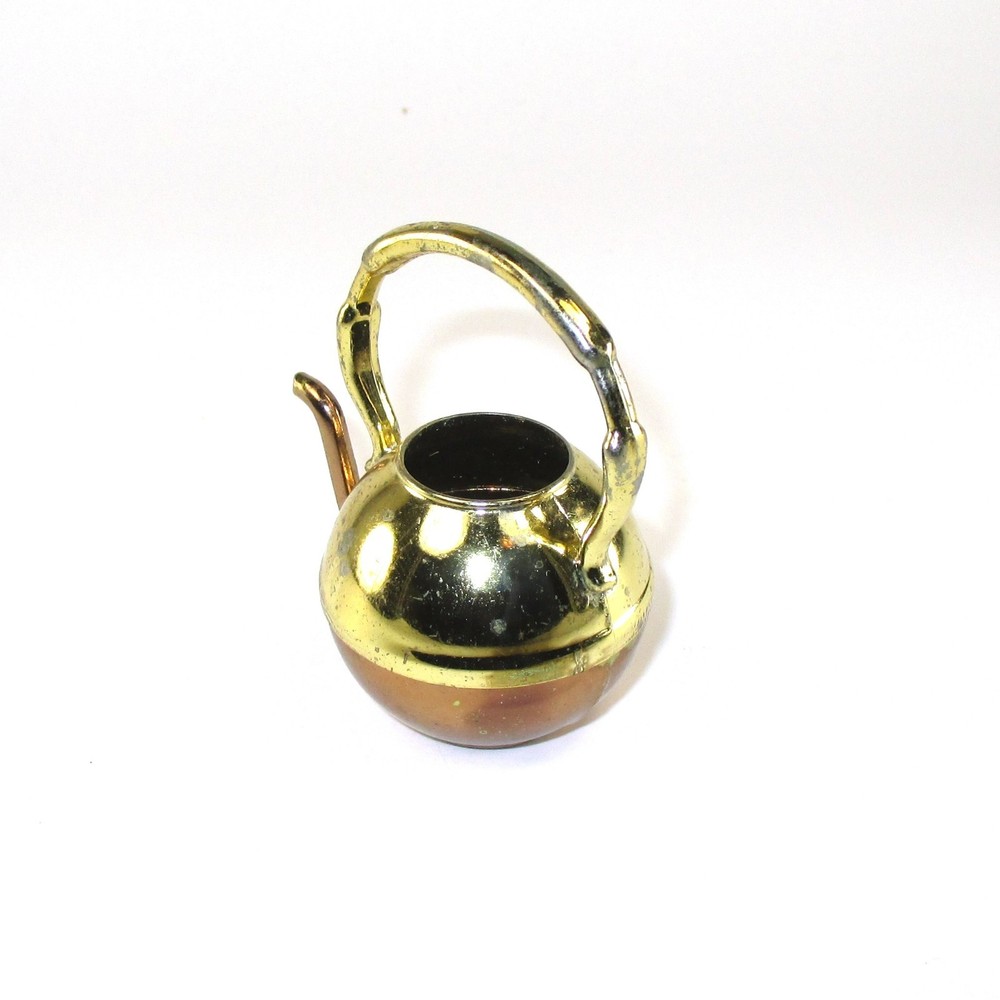 Shadowbox Brass Copper Teapot