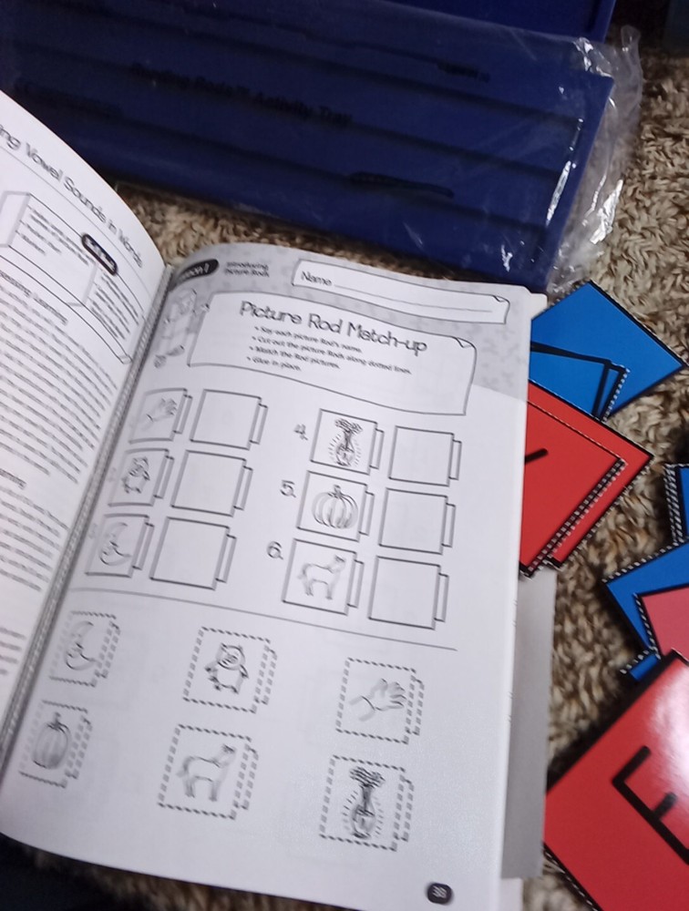 Learning Resources Reading Rods Word Building Kit Grades Pre-K+