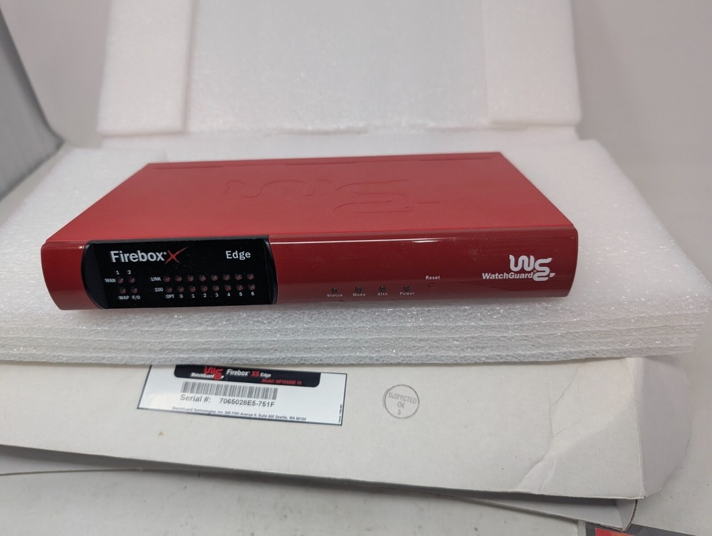 WATCHGUARD FIREBOX X5 EDGE MF16S32E10 (UT)