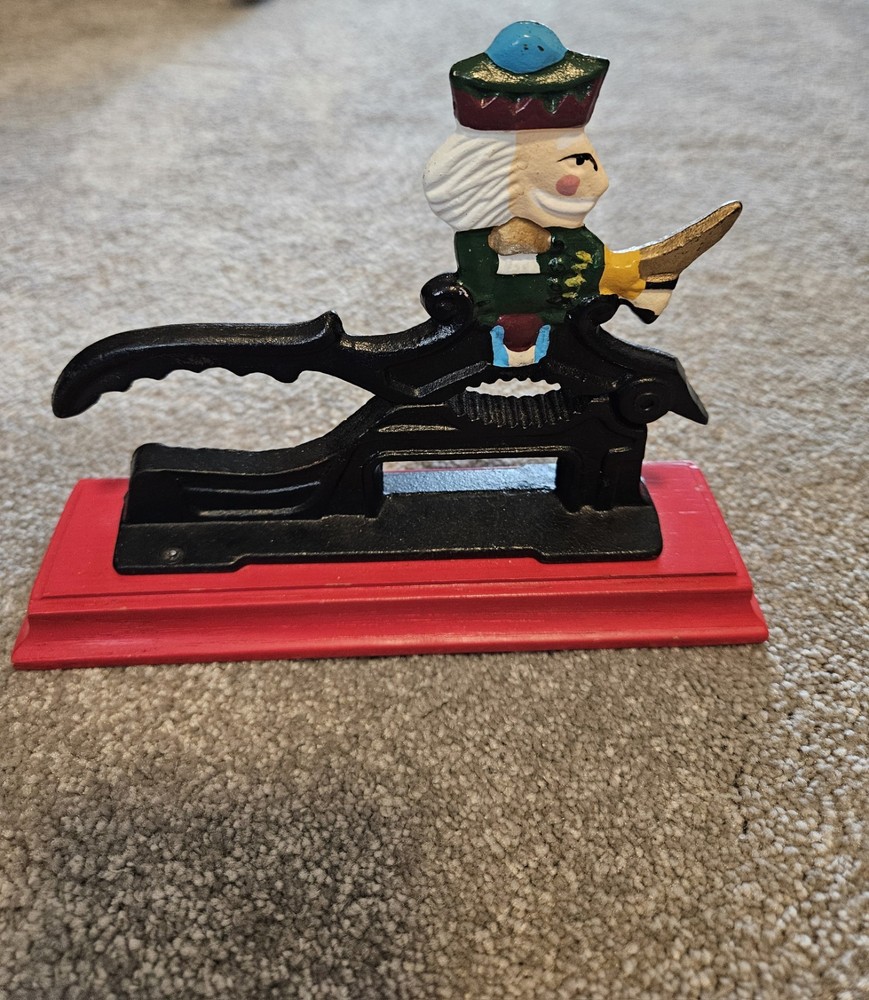 Vintage Cast Iron Metal Nutcracker