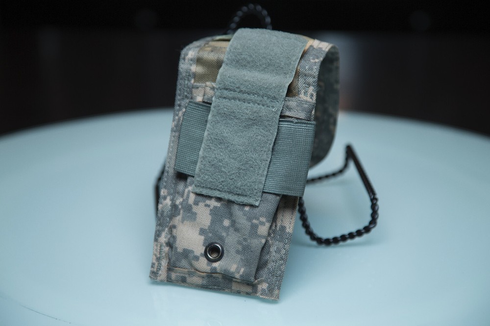 Pre MSA Paraclete Double Mag Pouch Molle ACU Pattern