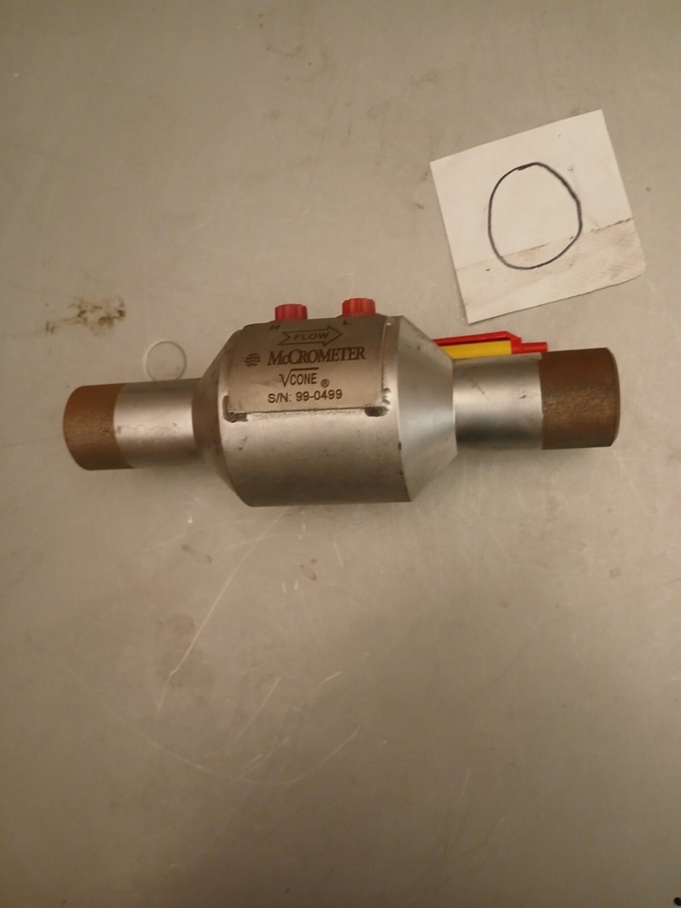 New McCrometer Flow Meter V Cone