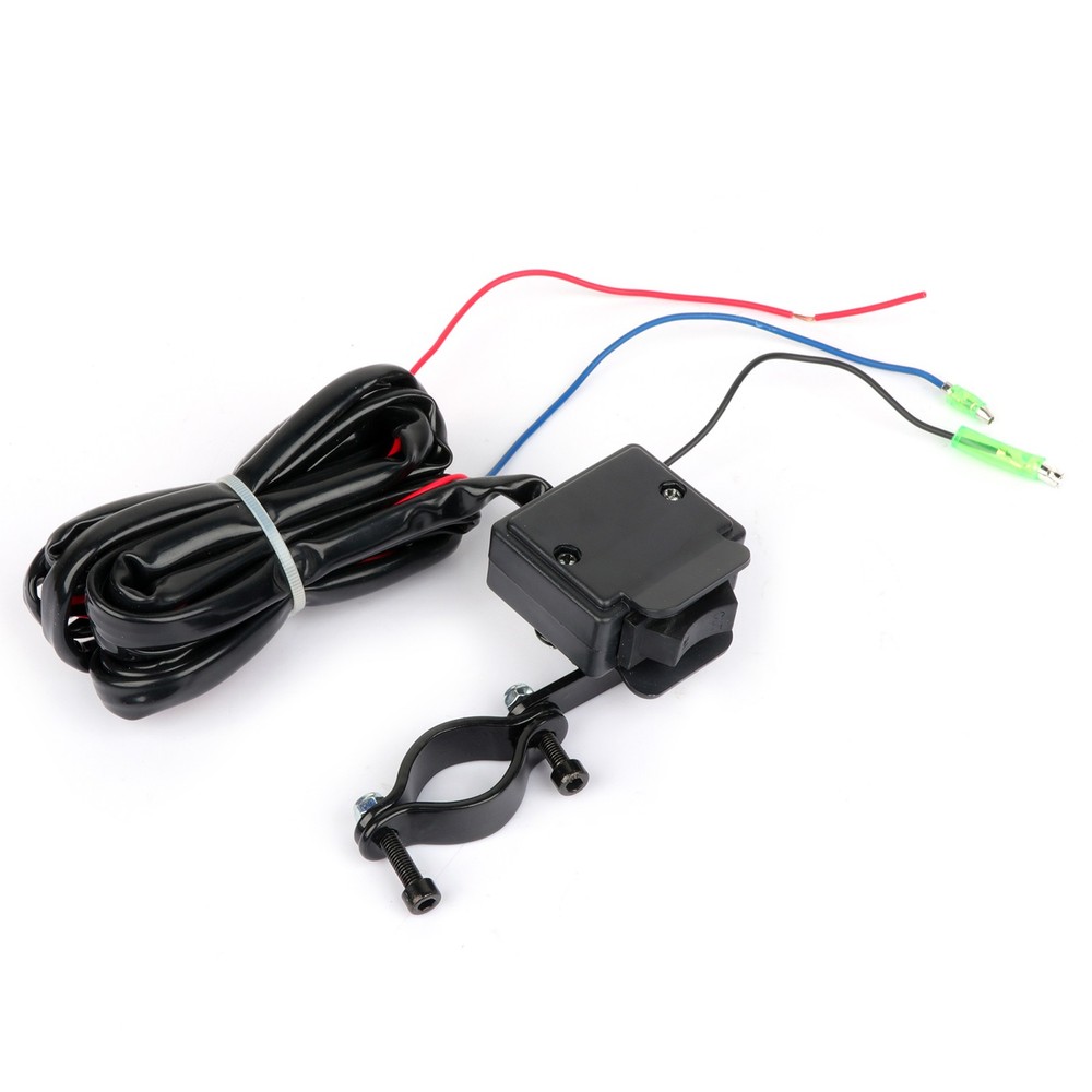Winch Rocker Switch Handlebar Control Line 3M For ATV/UTV 1pcs