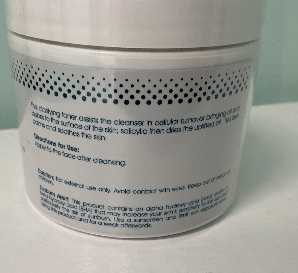 Skin Script Clarifying Toner Pads