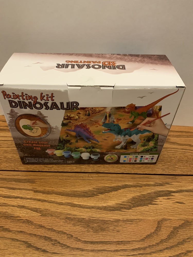 Dinosaur 3D Painting Set