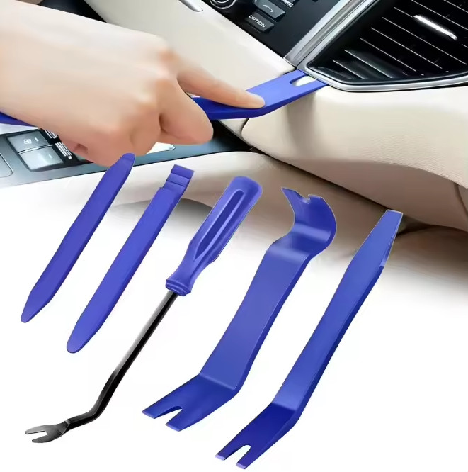 5PCS Trim Removal Tool Kit Set Door Panel FastenerDashboard Plastic Tools