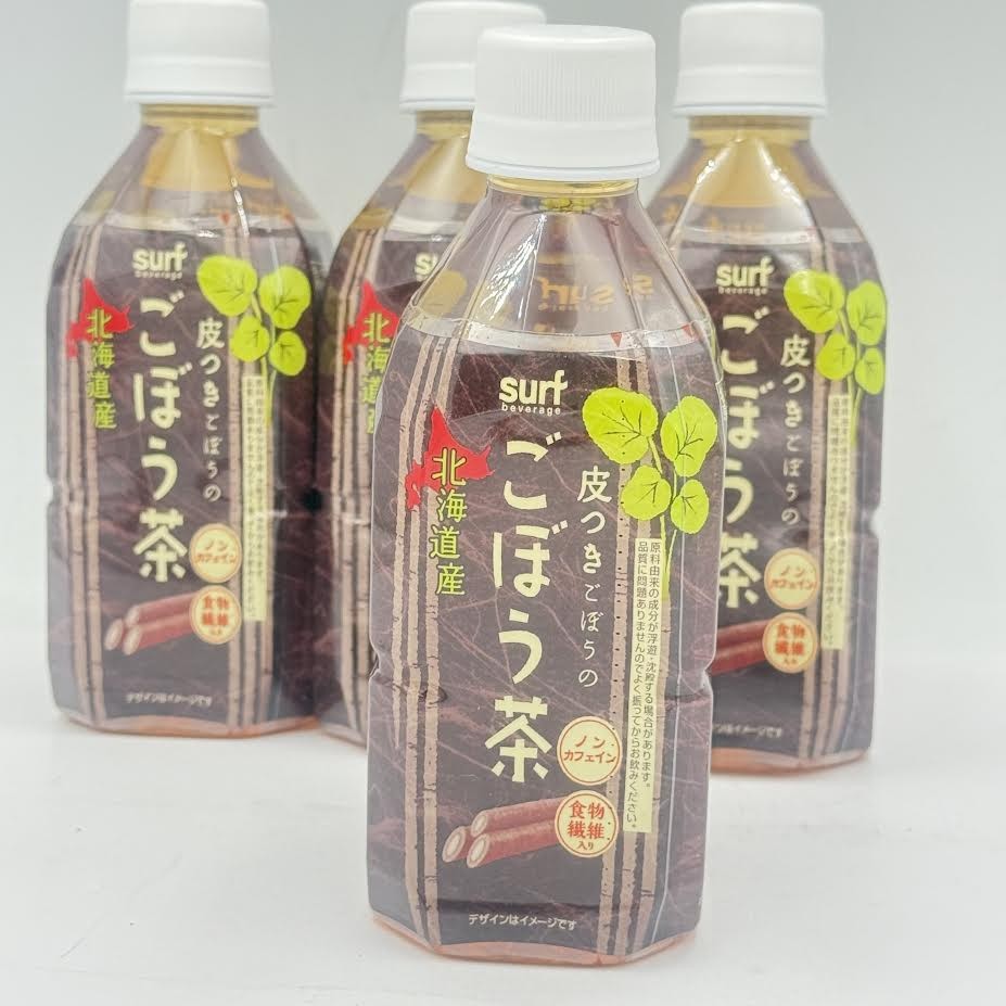 Surf Beverage Burdock Tea 350mlx4bottle牛蒡茶