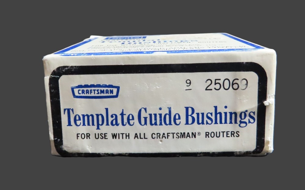 Sears Craftsman Router Access - Template Bushings - Edge Guide - Bit Sharpener