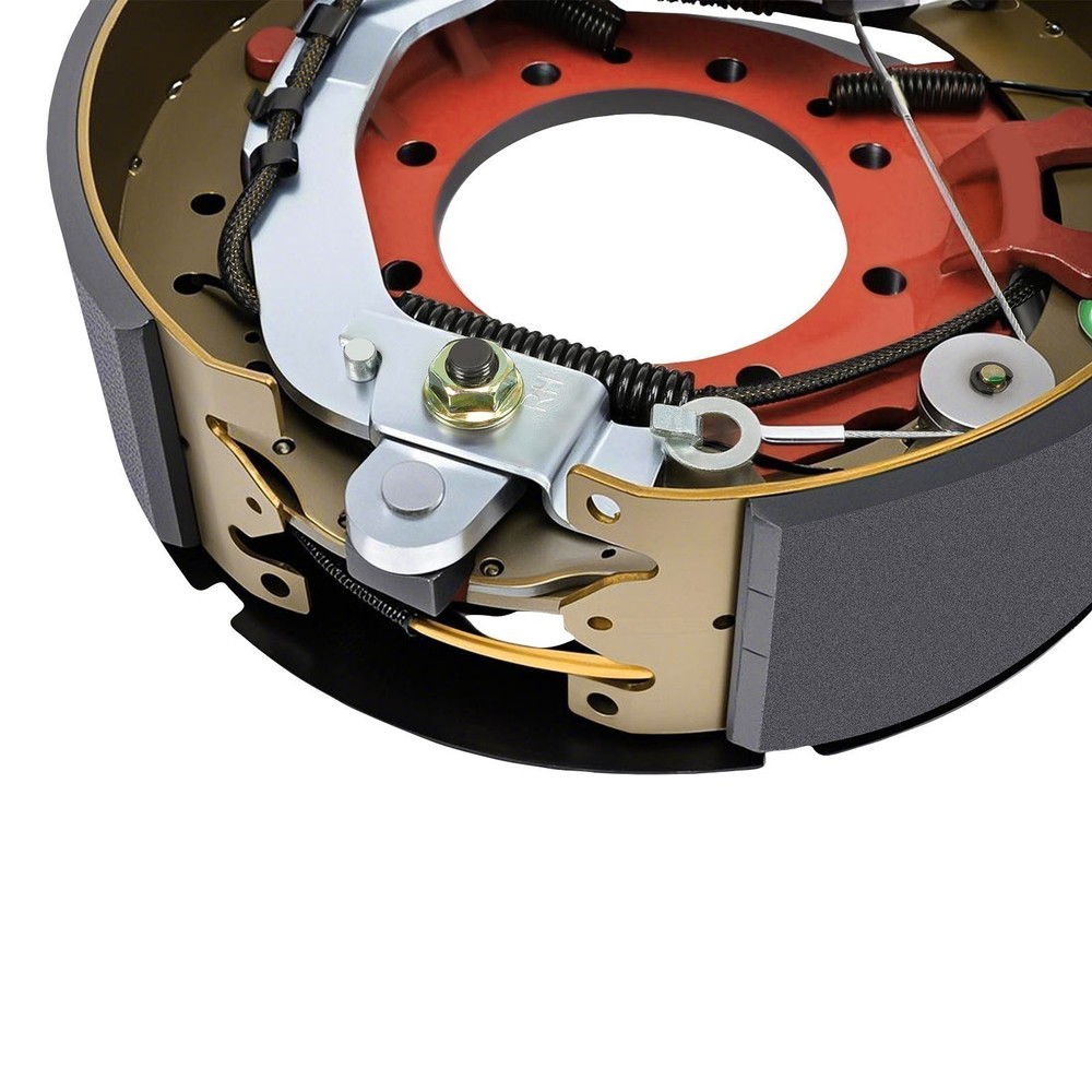 NEW PAIR 12-1/4x4" 10K HD Electric Backing Plate 10000 Trailer Brake Fits Dexter