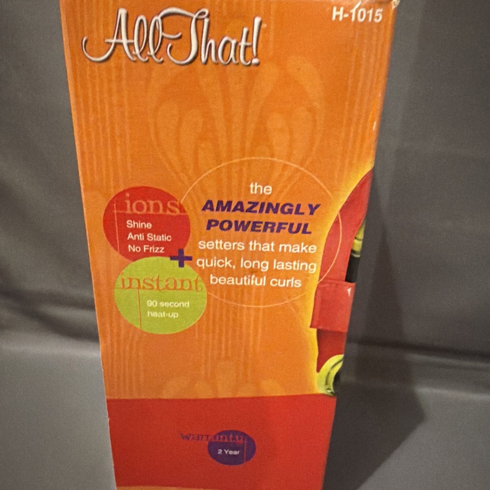Remington All That Ionic Ceramic Hot Rollers Compact Travel 10 Rollers NIB New
