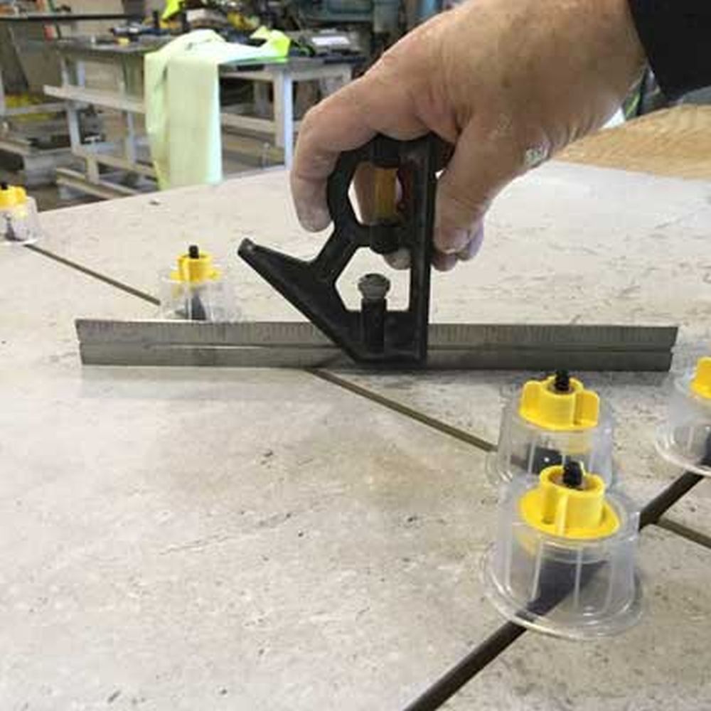 Alpha EZ Click Leveling Cap-50pcs Floor and Wall Tile Leveling System
