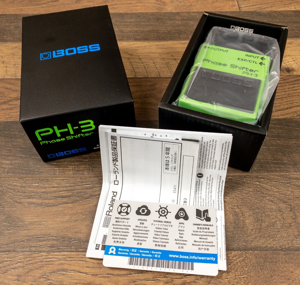 Boss PH-3 Phaser Compact Guitar Effects Pedal