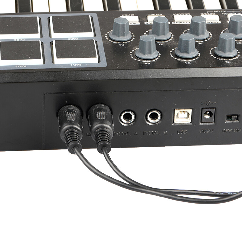 DOREMIDI USB-C Type-C to MIDI 5 Pin Interface Converter Cable For Windows Mac