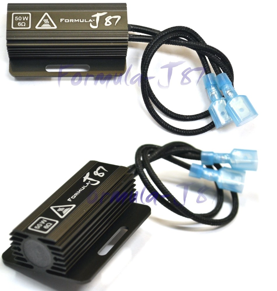 LED Load Equalizer 50W Resistor Bulb 7443 Rear Turn Signal Hyper Flash Canceler