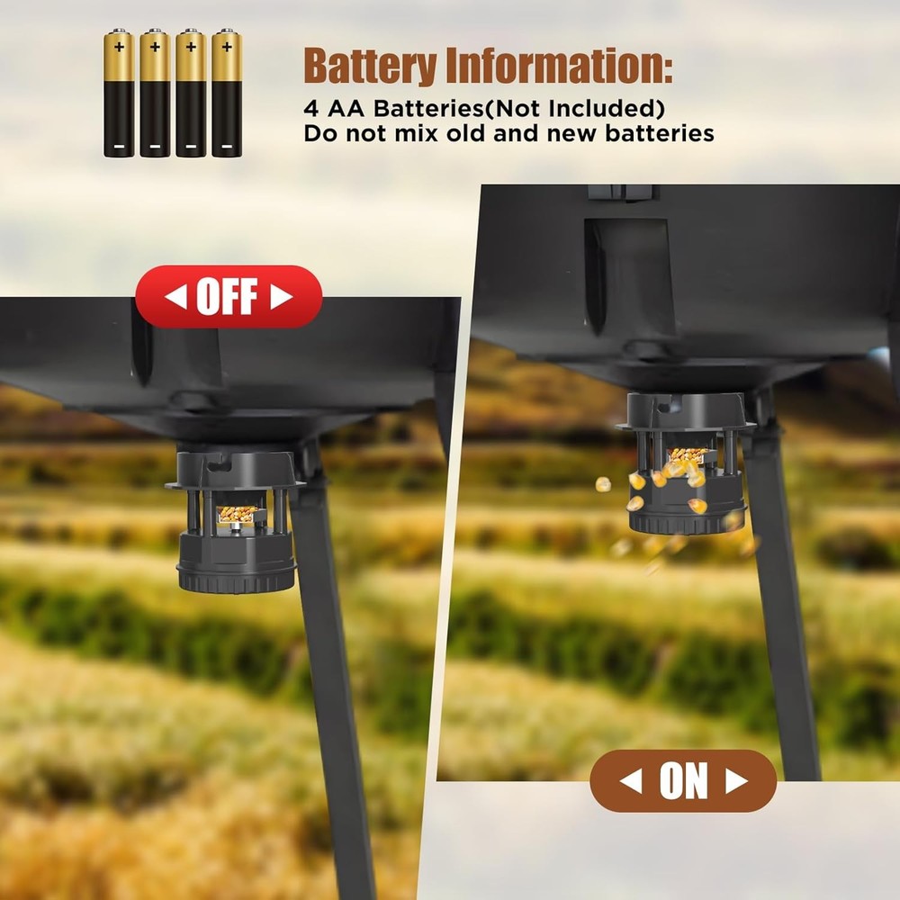 Deer Feeder Motor Replacement for Moultrie Pro Series & Tripod