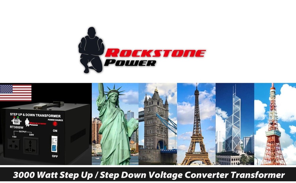 3000W Step Up Down Voltage Converter 110V 220V USB