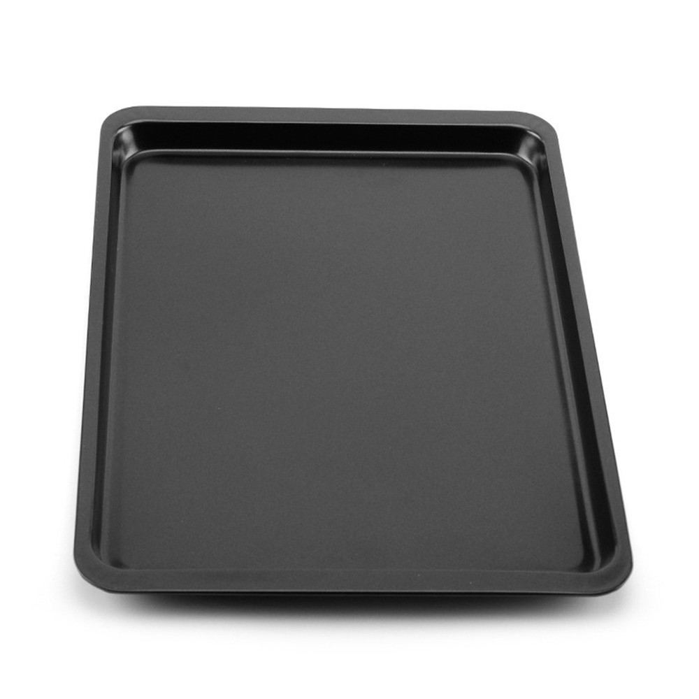 Carbon Steel BBQ Cooking Griddle Non Stick Rectangular Pizza Baking Plate