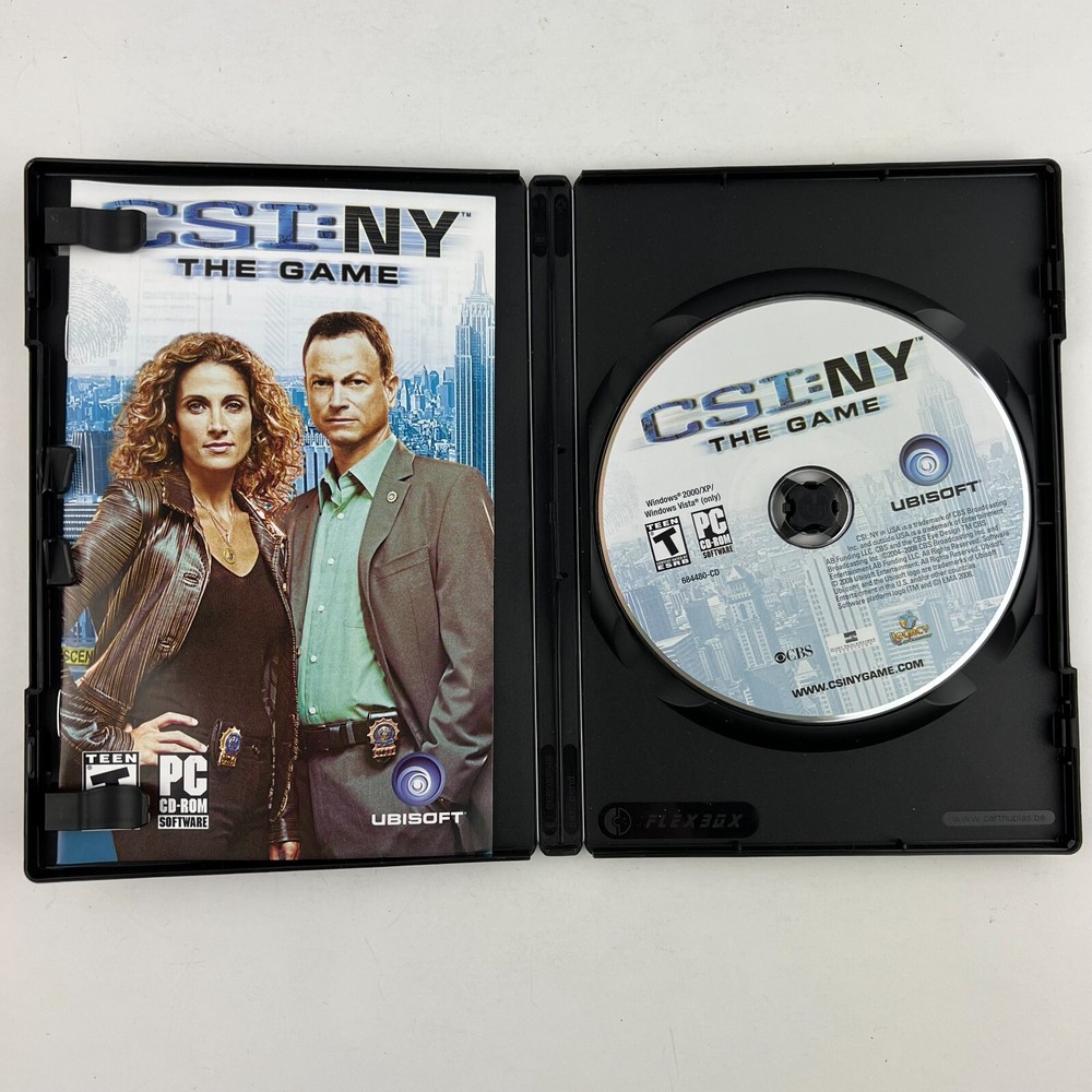 CSI NY - The Game PC CD-ROM Software