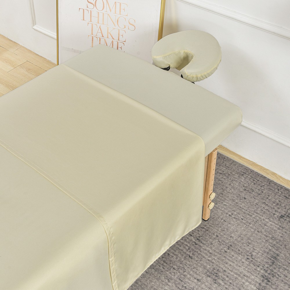 4 Sets Premium Microfiber Soft Massage Table Sheets Set, 3 Piece Set Ultra Light