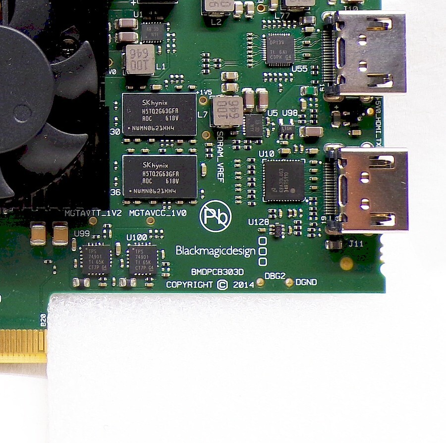 Black Magic Design Decklink Studio 4k Video Editing Card BDLKSTUDIO4K