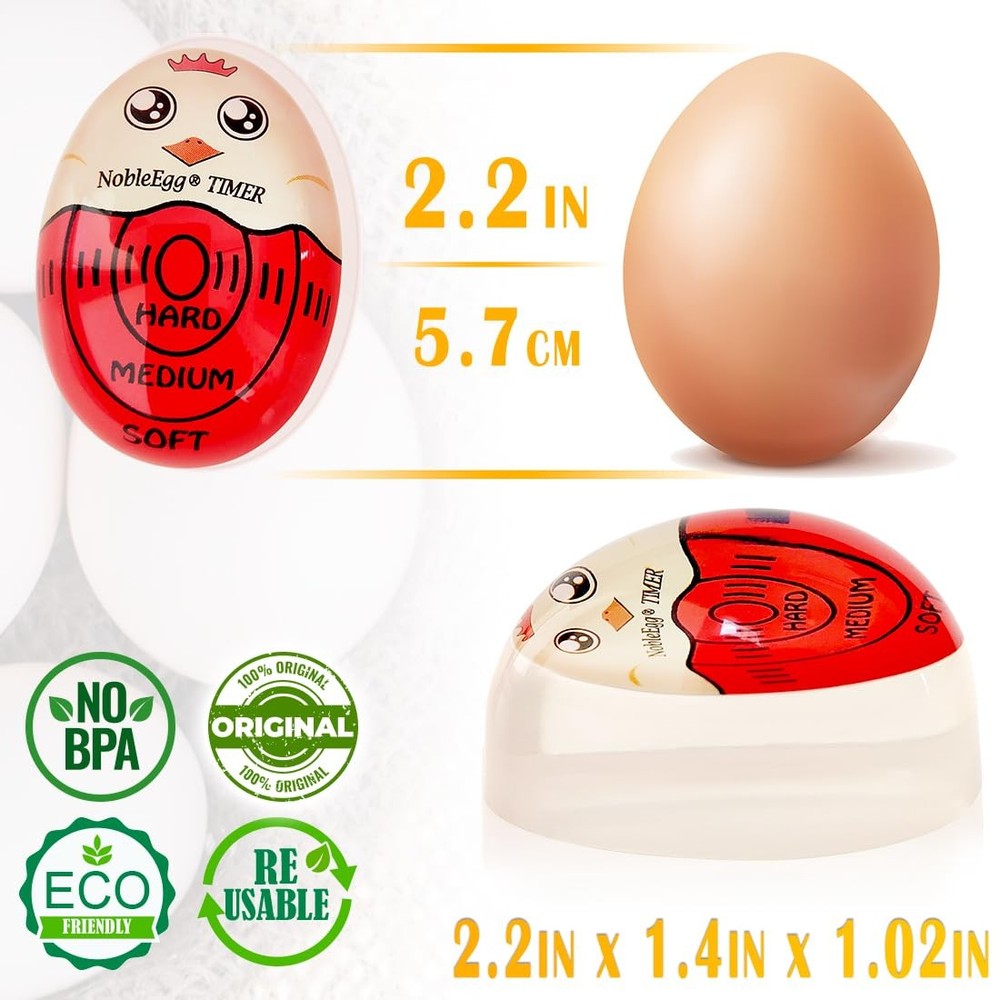 Egg Timer Soft Medium Hard Boiled Kitchen Digital Egg Cooker Boiling Boil