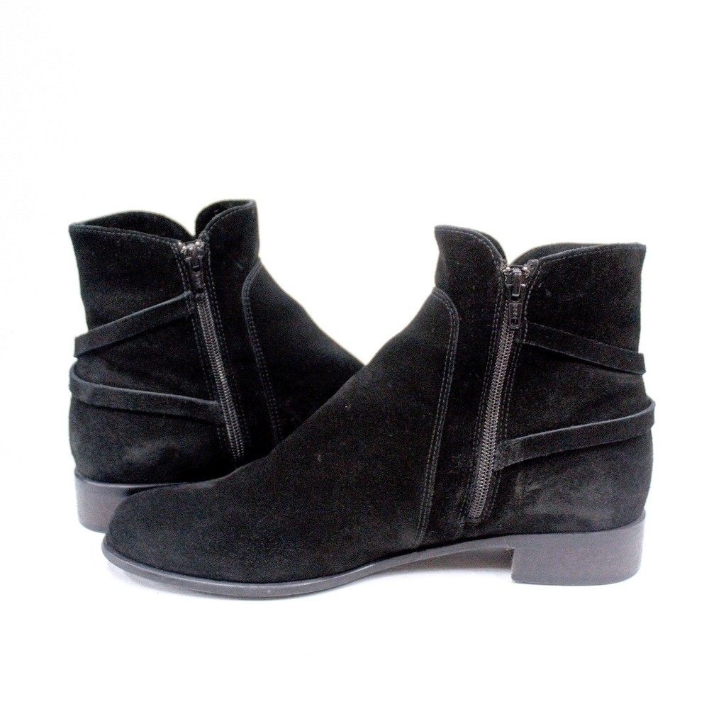 La CANADIENNE Black Leather Booties