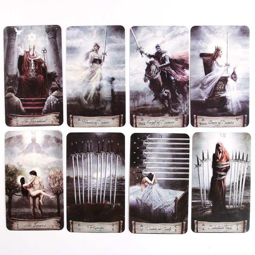Heaven & Earth Tarot: A 78 Tarot Card Deck English Version Future Telling Oracle