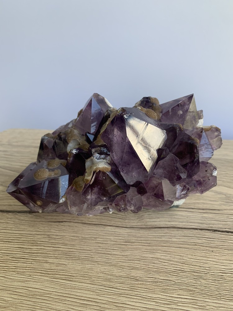 Amethyst & Crystallized Calcite Deposits