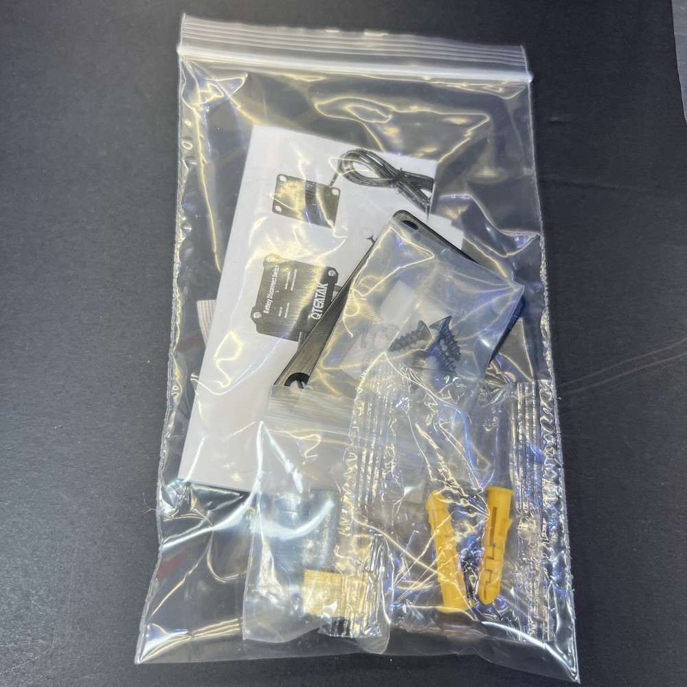 12V 250A Battery Disconnect Switch, KCD4, Manual Control (Panel Rocker Switch)