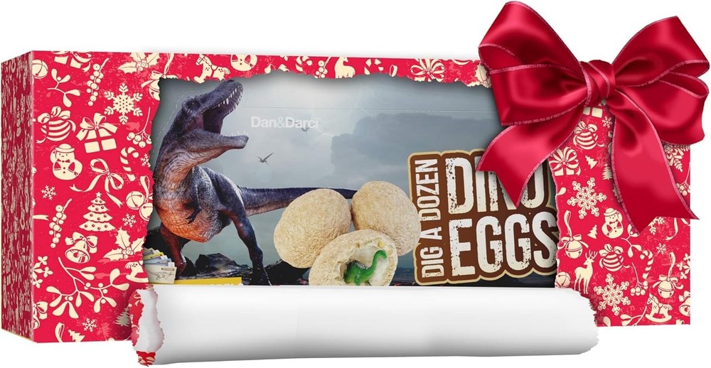 Ultimate Dinosaur Digging Kit - 12 Eggs, Tools, & Learning Cards for Kids 3-12