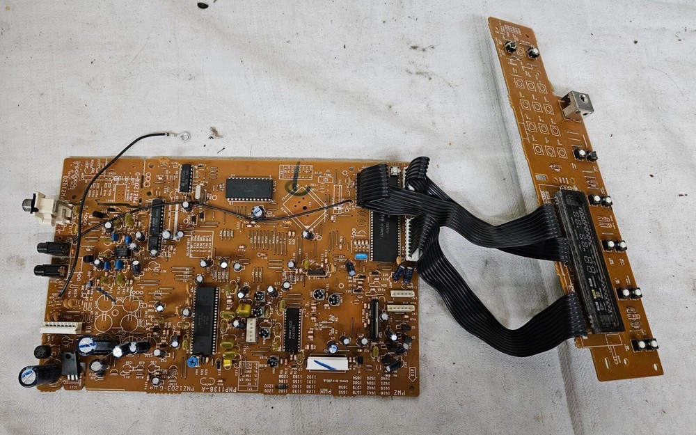 PIONEER PD-4350 Compact Disc CD Player Display & MAIN PCB Working