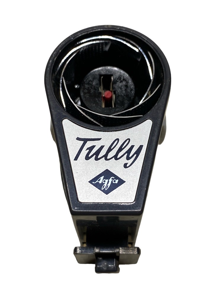 Vintage Agfa Tully Camera Flash W/ Leather Case Germany