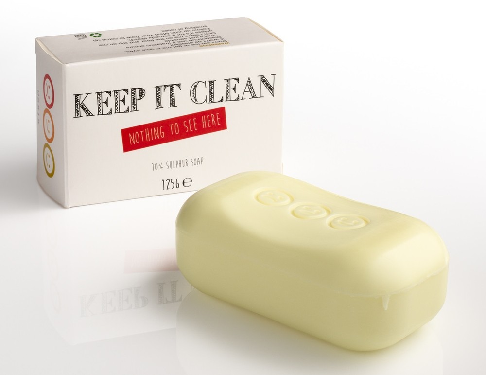 Keep it Clean - 10% Sulphur Soap for Acne - whytheface