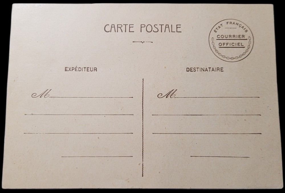 Official French State Mail Card