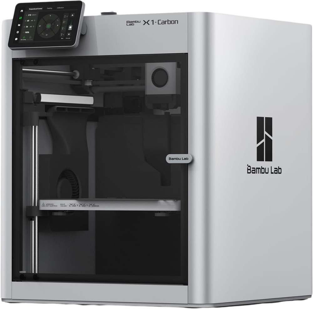 Bambu Lab X1-Carbon (X1C) 3-D Printer. Nice Condition. Read For Details.