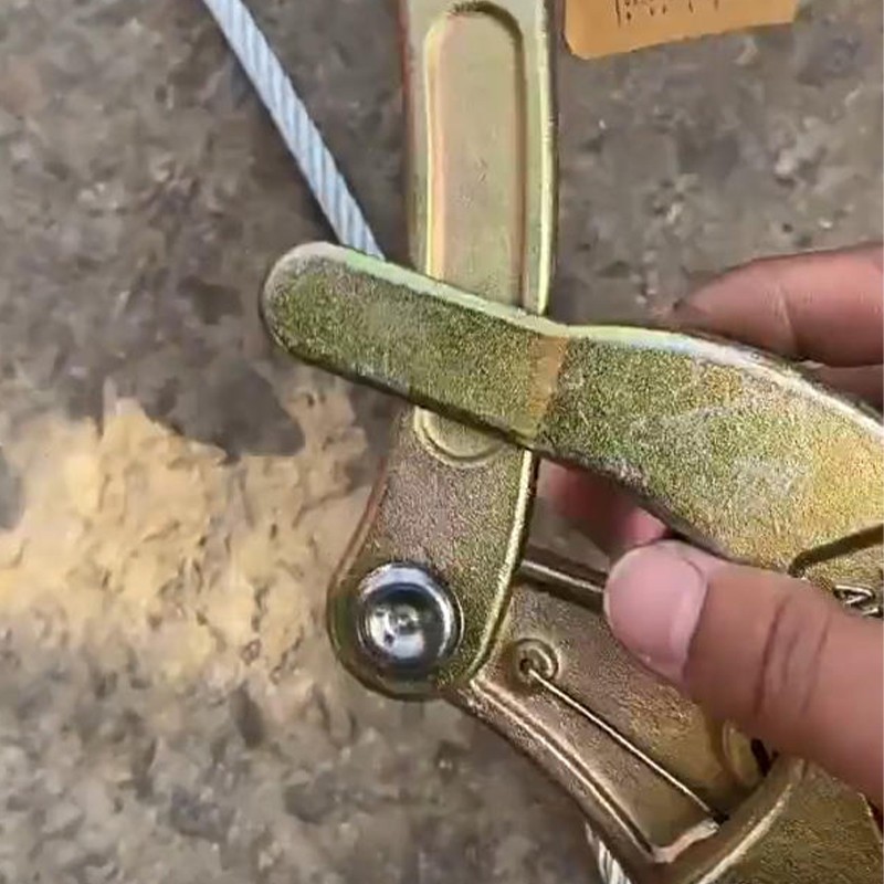 Cable Grip Steel Wires Puller 2 Ton Cable Puller Tool for 4-22 mm Wire Rope