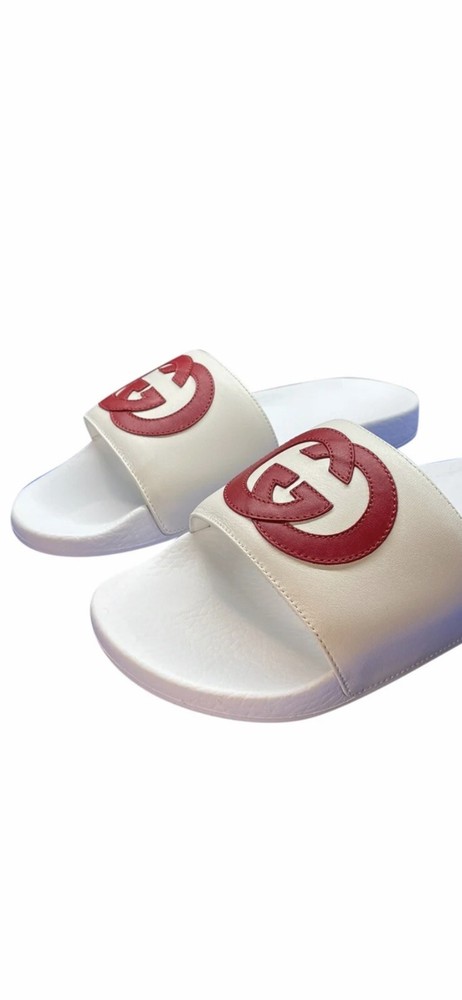 GUCCI Interlocking-G slides Men’s Size 8