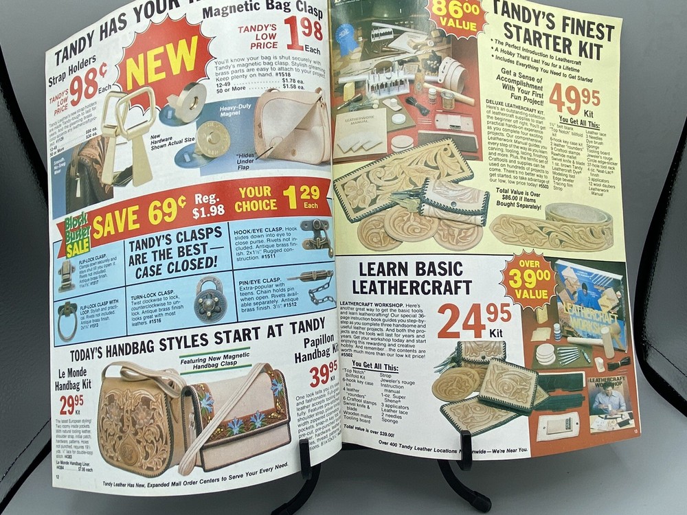 1984 Tandy Leather Catalog #123 D