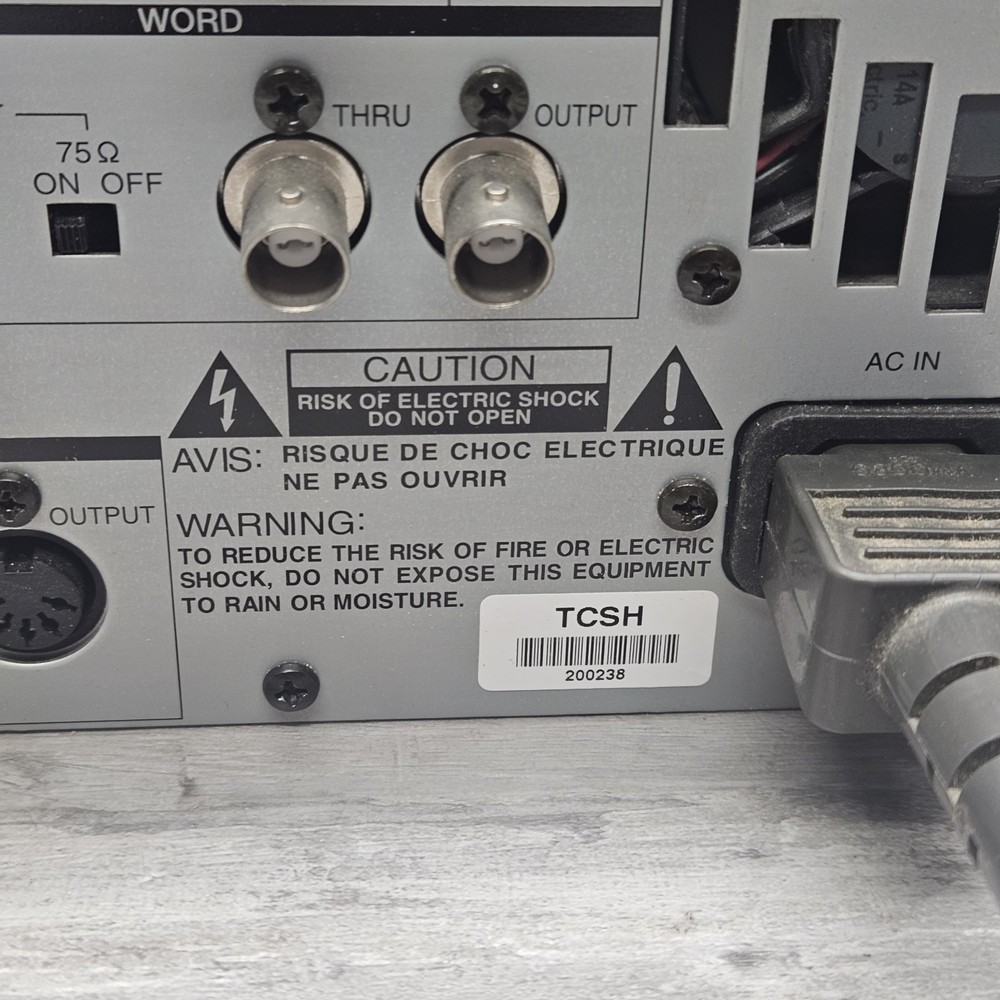 Fostex DV40 DVD-RAM Multitrack Recorder Pro Level Master Recorder